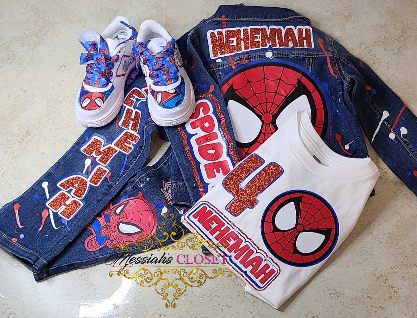 Birthday Custom Denim Set