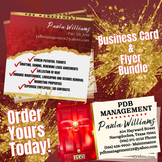 Flyer and Business Card Bundle