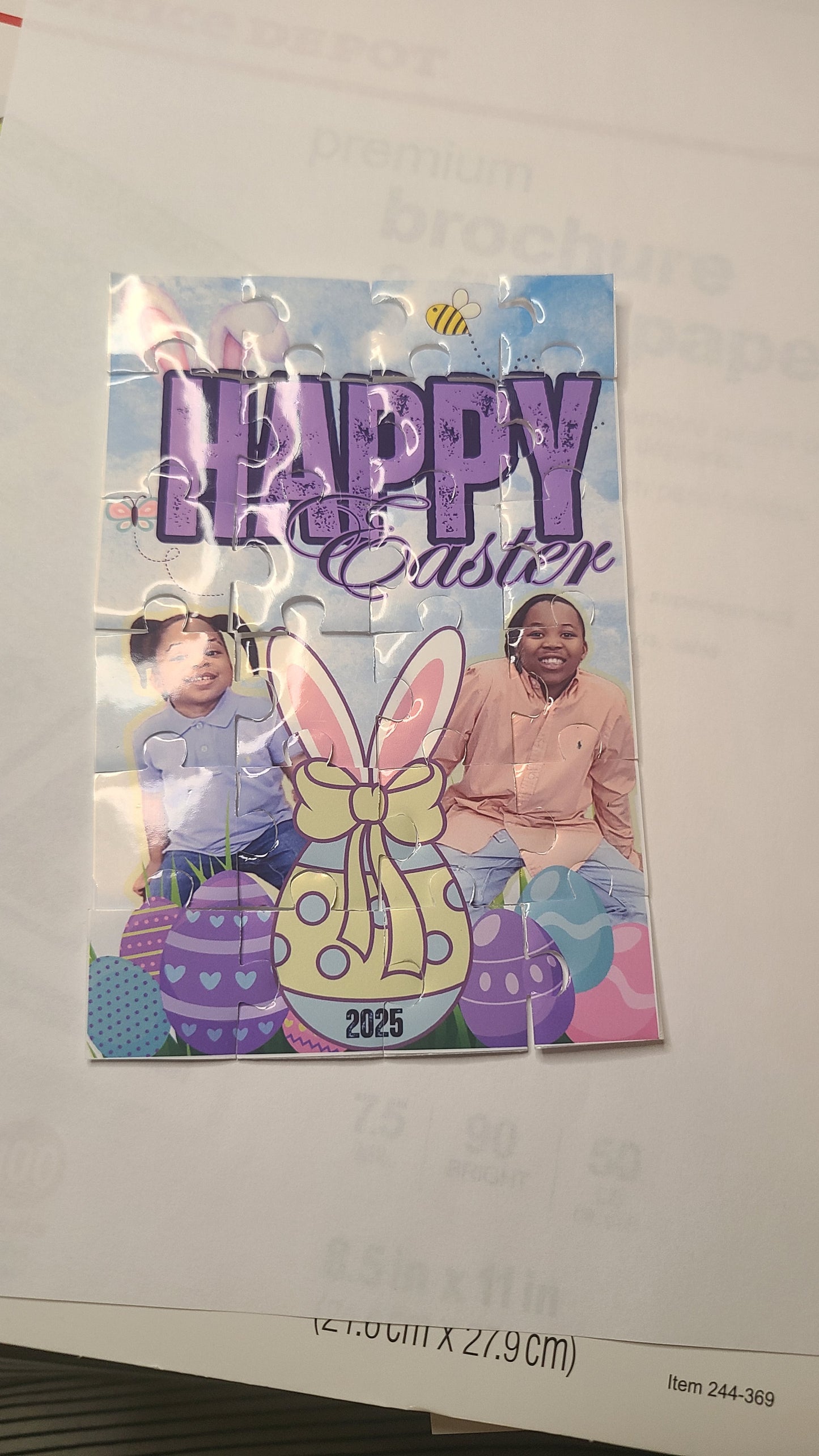 Foam Easter Puzzle
