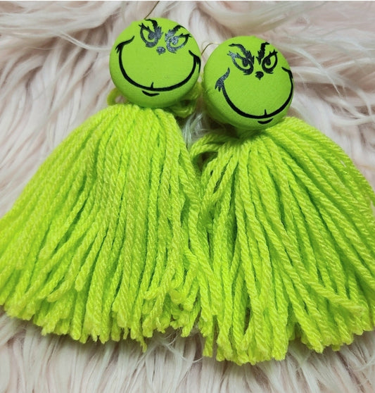 Grinch Earrings
